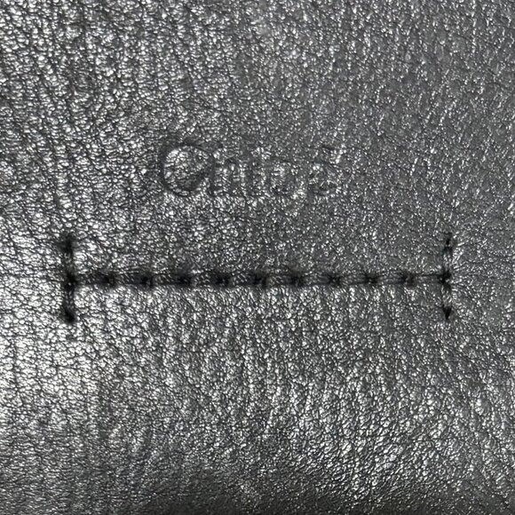 Chloé Myer Tote Bag - Black Leather and Navy Suede - Missing Crossbody Strap - Picture 9 of 14